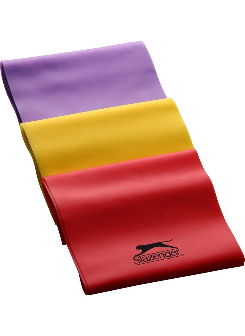 Slazenger Triple Pilates Band Set (Open End)  - Image 2