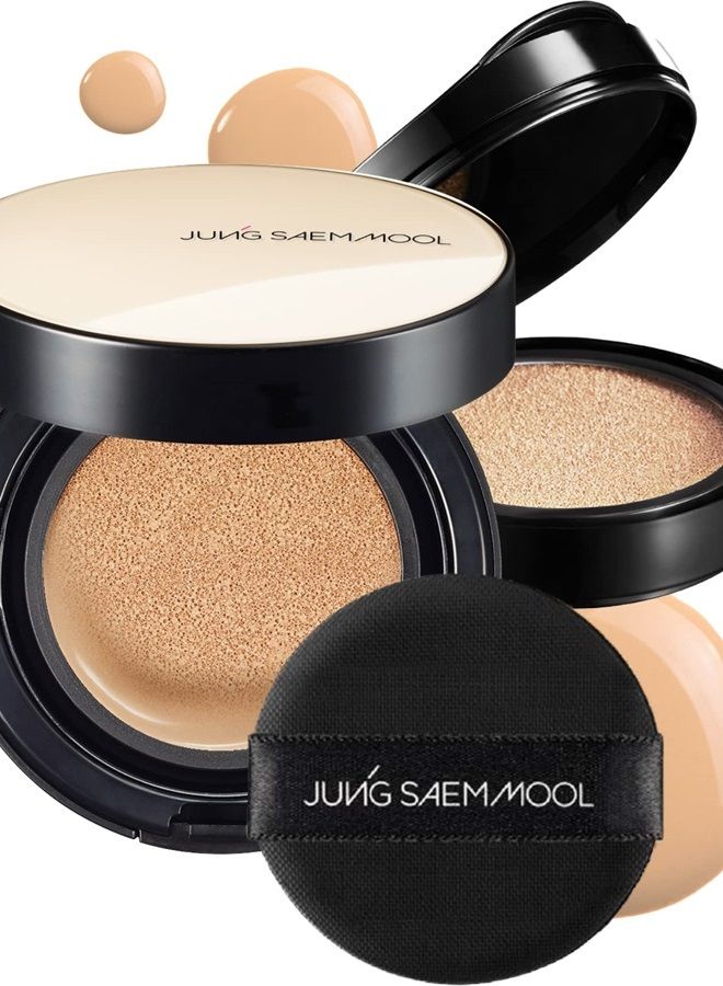 JUNG SAEM MOOL Essential Skin Nuder Cushion Foundation (Light) by JUNGSAEMMOOL Beauty | Refill Included | Natural Finish | Buildable Coverage/Artist Brand - Image 1