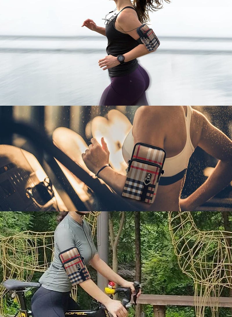 Excefore حقيبة كروس صغيرة للهاتف الخليوي مصممي حقيبة يد للجري، حقيبة رسول للنساء، محفظة للهاتف المحمول، حقائب يد للسوار، حقيبة سفر برقبة، محفظة صغيرة - Image 5