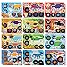 DUJAA 24 Sheets Monster Truck Stickers for Kids Colorful Premium Quality Make Your Own Monster Truck Party Favor Teacher Reward Birthday Gift - Image 3