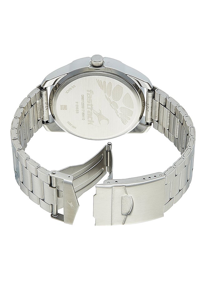 fastrack Men Water Resistant Analog Watch 3123SM01 - Image 2