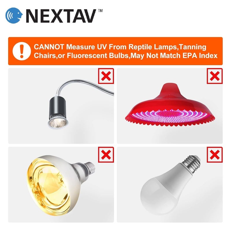 Nextav UV Detector for Measuring Sun Light UV Level - Portable Handheld Sun Light UV Detector (3A) - Image 4