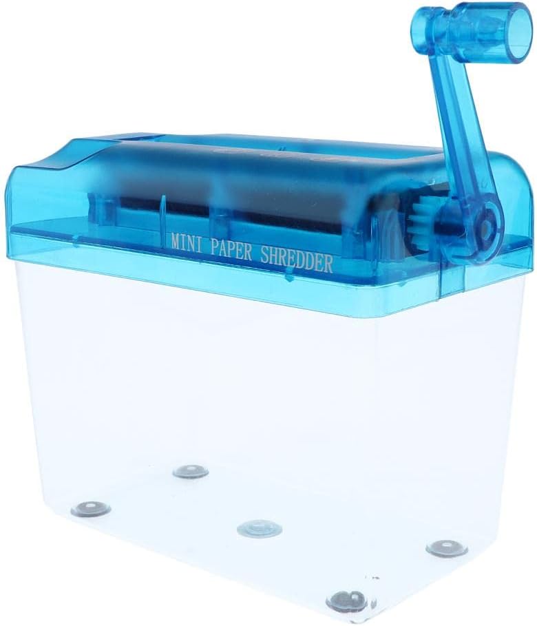 كلاراكو أداة تقطيع ورق يدوية صغيرة، أداة لف الورق، آلة تقطيع ورق يدوية الصنع للمكاتب والمدارس المنزلية، أدوات تقطيع ورق مكتبية لمقاس A6 - Image 1