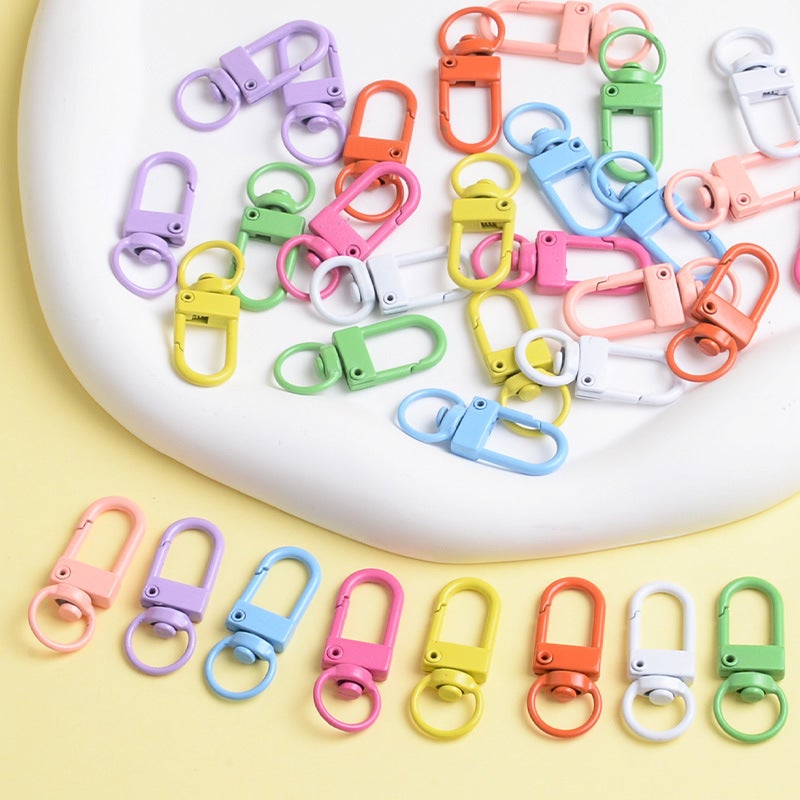 Candy Color Flower Keychain Cute Girl Bag Charm [1 random door buckle]] 