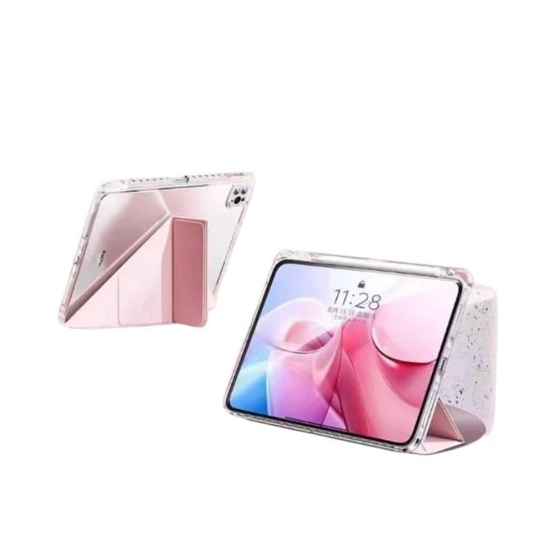 حافظة آيباد شفافة بظهر واضح لجهاز عدة موديلات آيباد باللون شفاف بظهر شفاف iPad - Senko Aura - Image 2