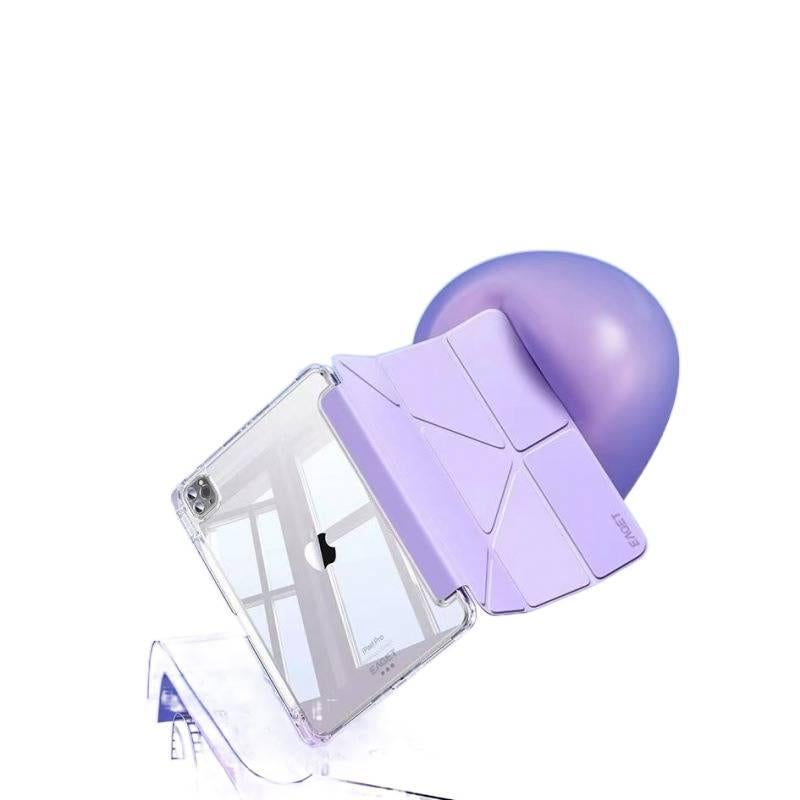 حافظة آيباد شفافة بظهر واضح لجهاز عدة موديلات آيباد باللون شفاف بظهر شفاف iPad - Senko Aura - Image 3