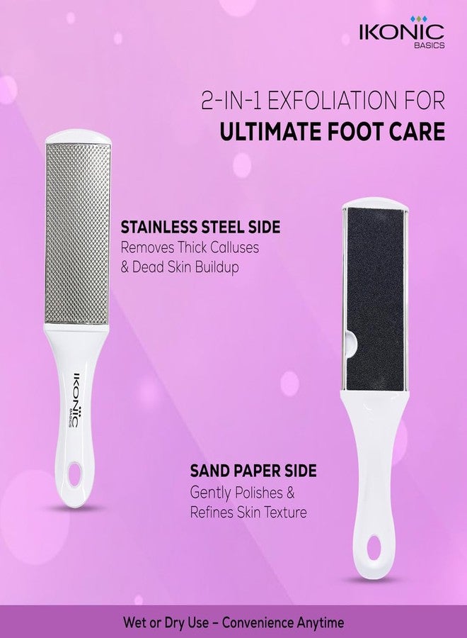 Ikonic Basics- SS & Sand Paper Foot File IKB -727K - Image 4