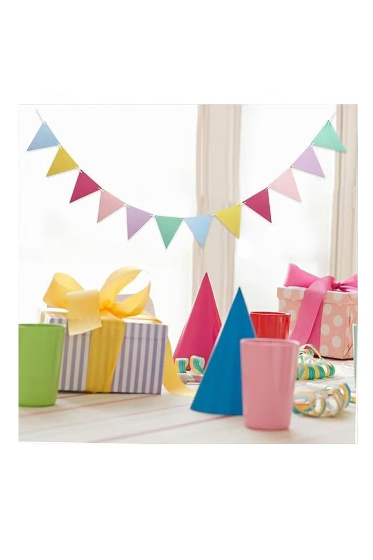 Colourful Birthday Party Banner, Outdoor or Indoor Decoration for Wedding, Party, Birthday Children's Room Decoration - Image 5