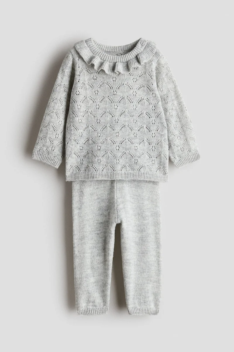 H&M 2-piece knitted set