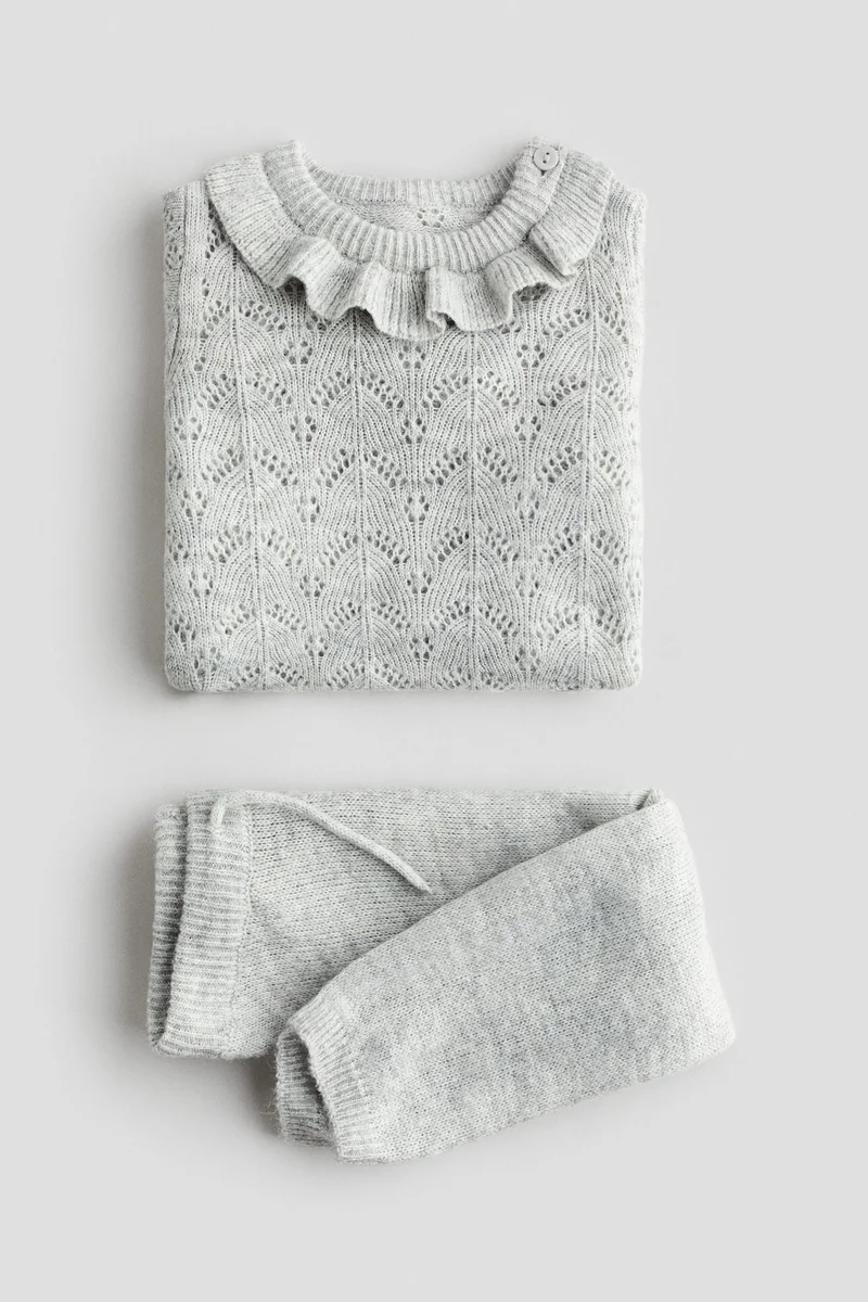 H&M 2-piece knitted set
