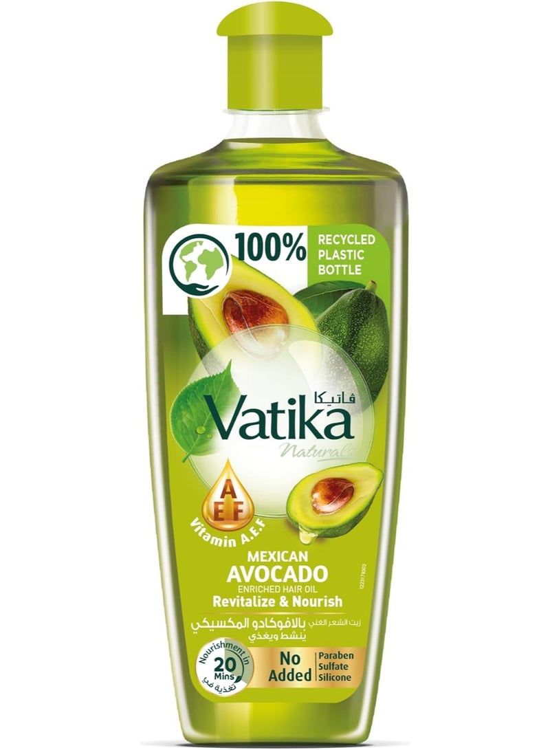 VATIKA Hair Oil With Mexican Avocado By Vatika - 300ml - Image 1