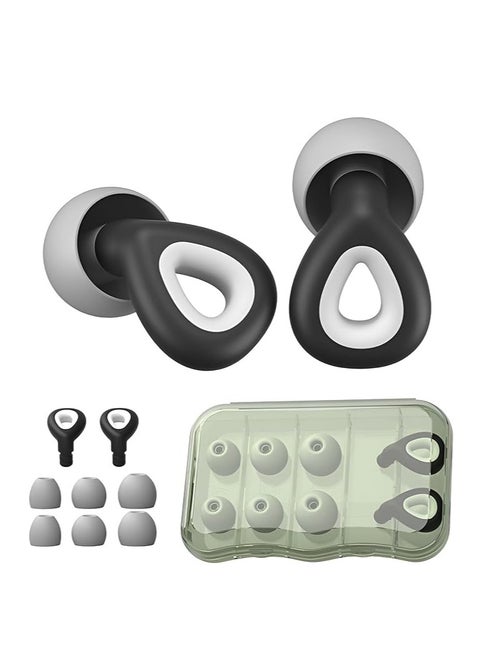 Noise Cancelling Sleepbuds, Reusable Noise Cancelling Earbuds, Soft Silicone Earbuds for Sleep, Work, Noise Sensing