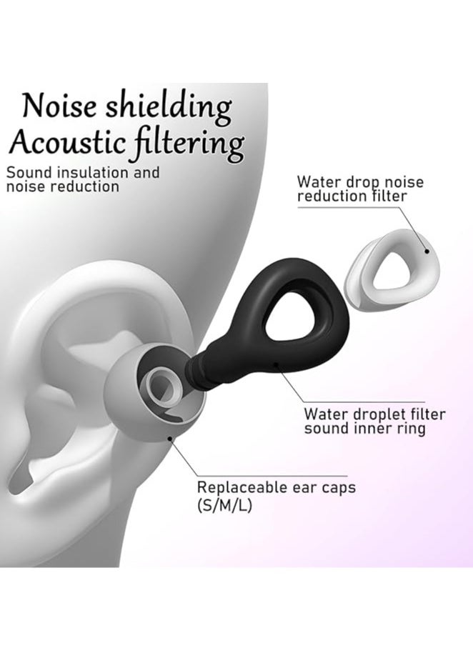 General - Noise Cancelling Sleepbuds, Reusable Noise Cancelling Earbuds, Soft Silicone Earbuds for Sleep, Work, Noise Sensing - Image 1