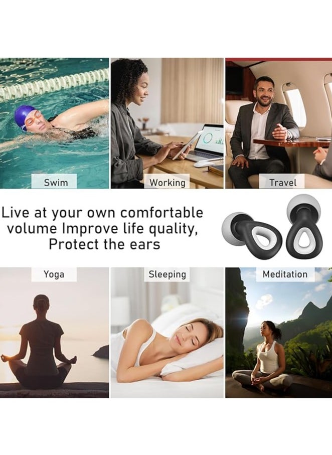 General - Noise Cancelling Sleepbuds, Reusable Noise Cancelling Earbuds, Soft Silicone Earbuds for Sleep, Work, Noise Sensing - Image 1