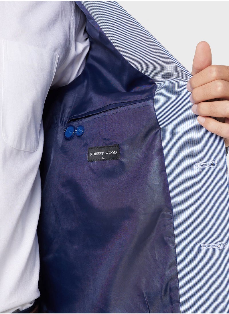 Robert Wood - Mens Full Sleeve Blazer - Image 1