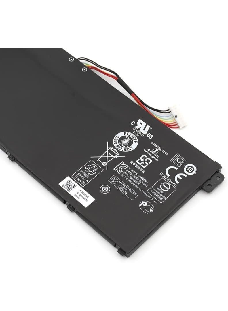 Terabyte بطارية لابتوب بديلة 11.25 فولت 50.29 واط ساعي/4471 مللي أمبير AP18C8K متوافقة مع جهاز Ac.er AP18C8K اللوحي - Image 3