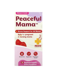 REDD REMEDIES Redd Remedies, Peaceful Mama, 30 Vegetarian Capsules  - Image 1