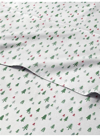Split King Christmas Tree Sheet Set - Holiday Xmas Pattern Linen Set - Deep Pockets - Snug Fit - 4 Piece - Wrinkle Free - Comfy & Cooling Festive Winter Bedding - Easy To Care For - Kid Friendly - pzsku/Z40652A964A43CACEC34FZ/45/1749667716/aed5278e-10e9-4016-bfc0-10a1352b0c94