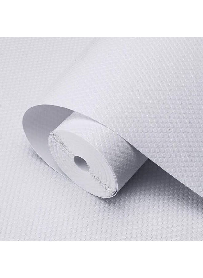 10-meter waterproof, non-slip liner roll for shelves, drawers, cabinets, and refrigerators. Cuttable and washable. - Image 4