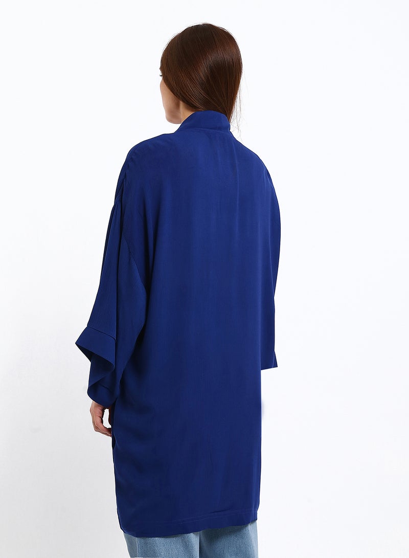 LC WAIKIKI Shawl Collar Textured Oversize Women's Kimono - Image 5