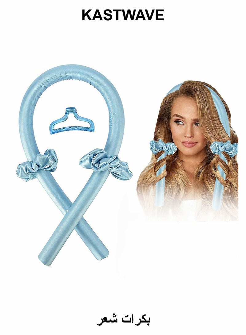 KASTWAVE Heatless Hair Curlers For Long Hair, No Heat Silk Curls Headband - Image 1
