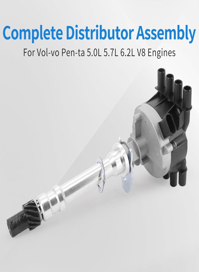Tektall Complete Distributor Assembly 884794A1 879150A87 Compatible with Mercruiser Marine 3861987 Volvo Penta V8 5.0 5.7 - Image 4