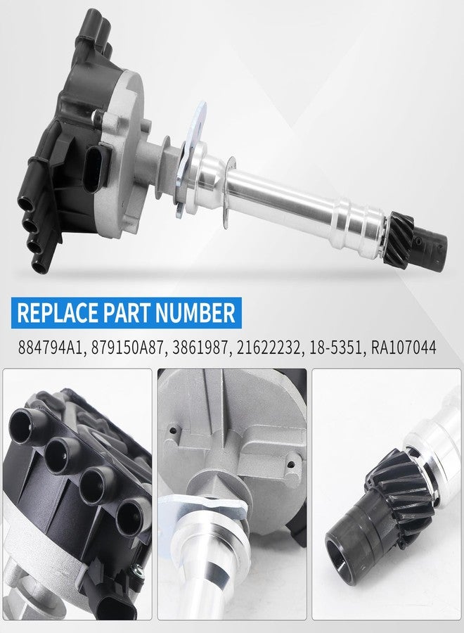 Tektall Complete Distributor Assembly 884794A1 879150A87 Compatible with Mercruiser Marine 3861987 Volvo Penta V8 5.0 5.7 - Image 3