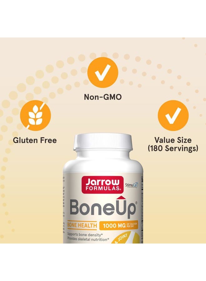 jarrow formulas بون أب لكثافة العظام - فيتامين د3 وك2، دعم الكالسيوم، 240 كبسولة، يعزز التغذية الهيكلية، إمداد يصل إلى 40 يومًا - Image 5