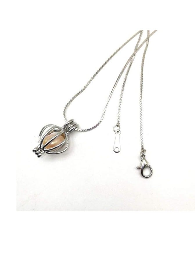 maya accessories Pearl Kit, Pearl Kit Box Pearl in Oyster, DIY Creative Necklace Jewelry Gift Set, Fashion Creations Kit with Pendant Necklace Durable for Women Girls, bamboo  - Image 4