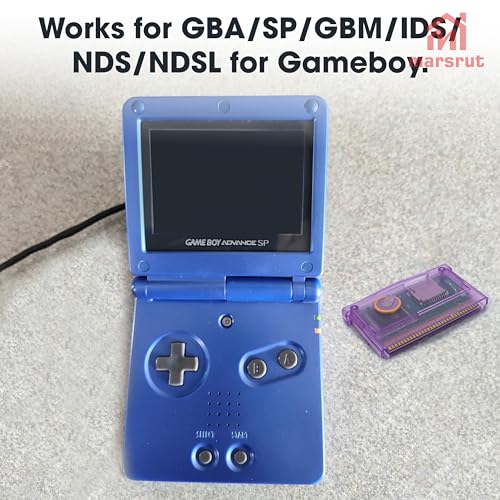 Marsrut GBA SD Cartridge Flash Cart Game Cartridge Support TF Card for GBA/SP/GBM/IDS/NDS/NDSL for GameBoy Advanced, FAT Format, Maximum Capacity to 2Gb, New Version - Image 3
