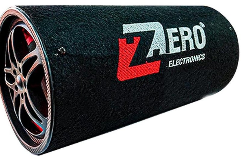 Zero Bazooka ZR5 Portable Bluetooth Speaker flash memory card and AUX not Battery Black - Image 1