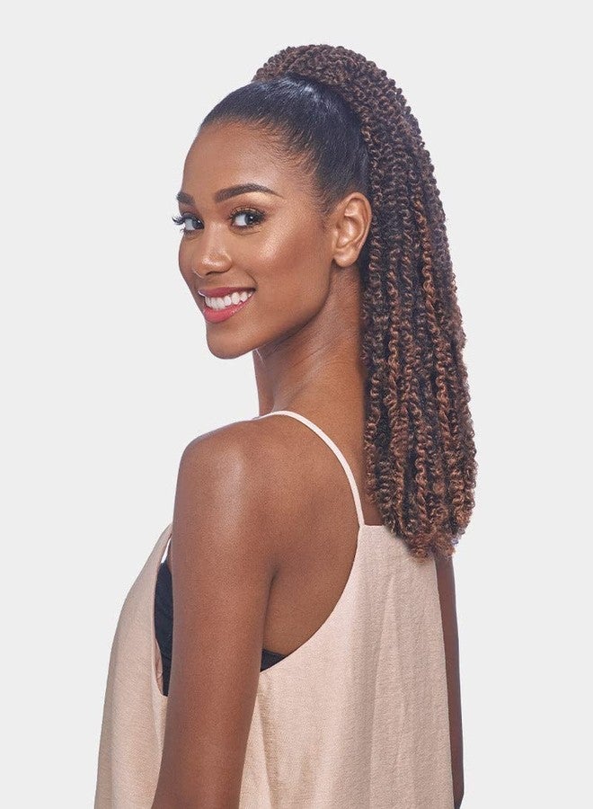 VANESSA Express Braid Drawstring Long Length Ponytail Premium Synthetic Fiber - STB TWISTED (2) - Image 2
