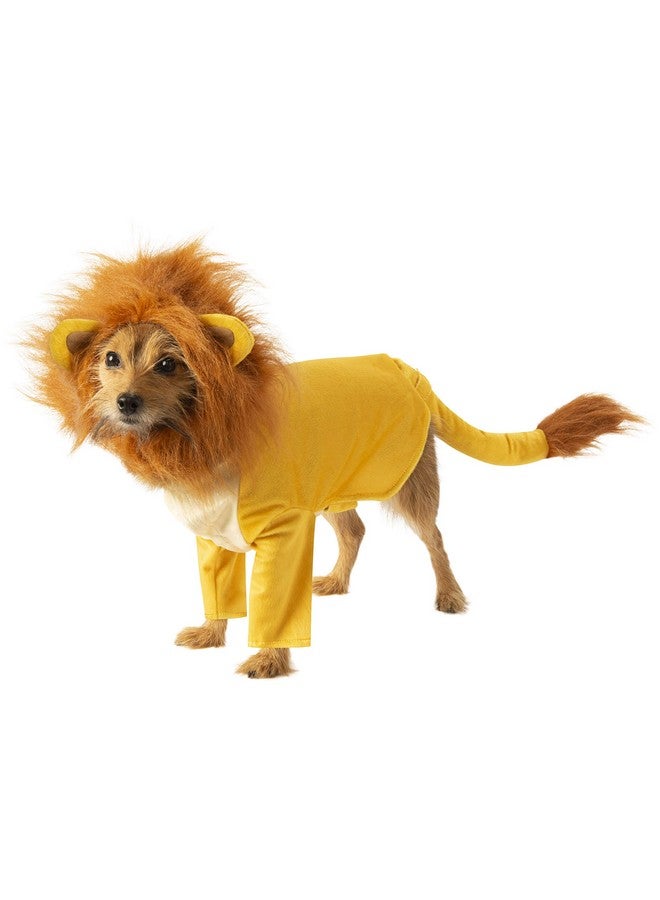 Rubies Rubie's Disney Lion King Simba Pet Costume, Large - Image 1