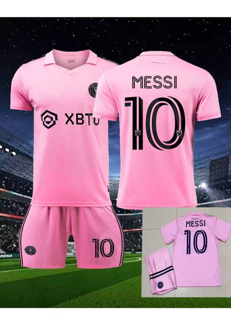 Miami 2324 Miami Away International Football Jersey,#10 Messi Football Kit,Jersey Set  Soccer Messi Special Edition,Gift for Him  - Image 1