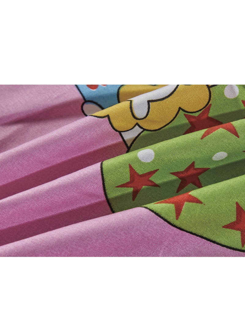 Sleep night 3-Piece kids Medium Filling Comforter set Reversible Bed Set Single Size 160x210 cm for Boys & Girls - Image 3