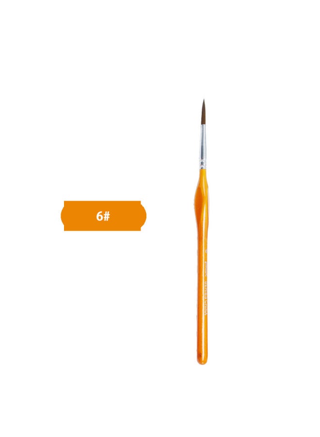 Nine Extremely Three-sided Drawing Pen Watercolor Gouache Brushwork Outline Tracing Pen Drawing Surface-drawing Photo Pen Extra Traditional Chinese Painting Hand-painted - Image 1