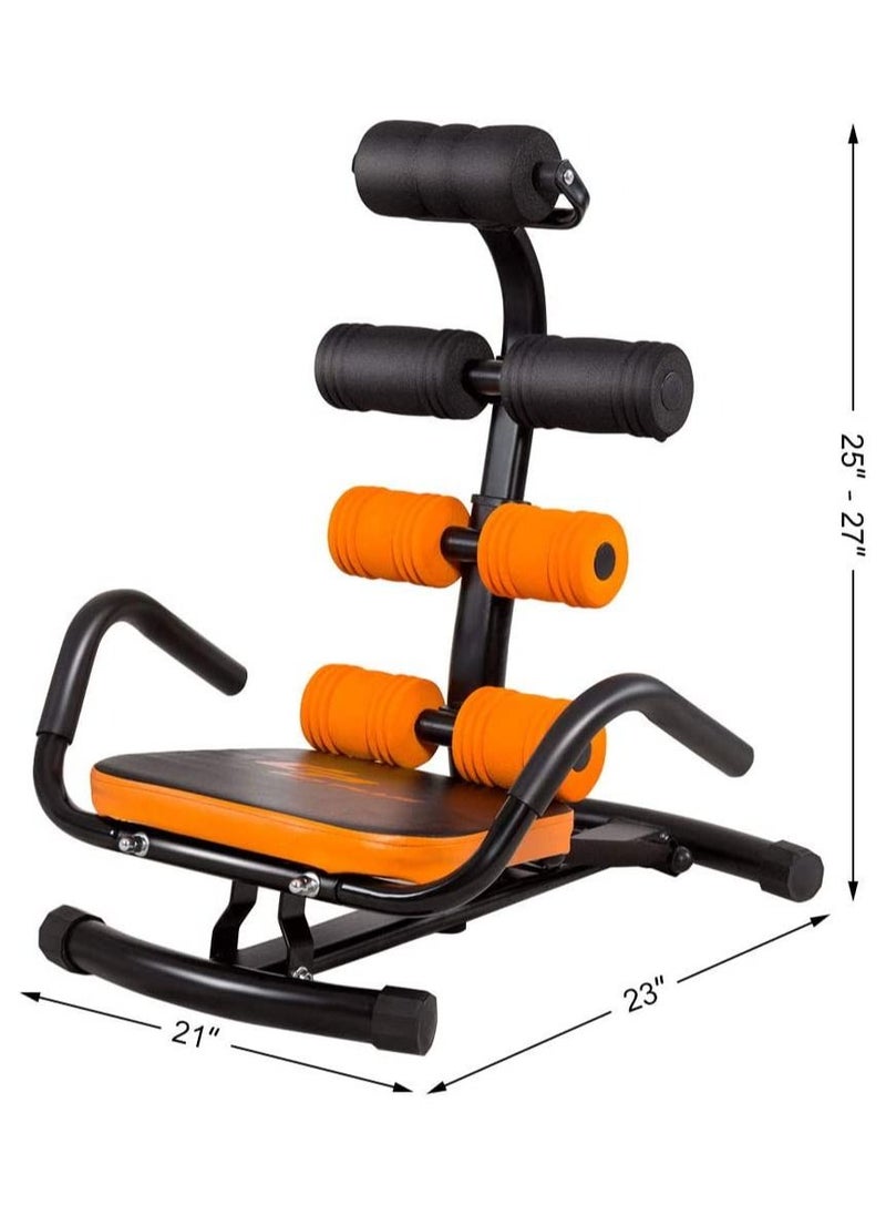 Laperva - Abdominal Trainer, Incline Ab Rocket Exerciser Height Adjustable, for Crunch Sit-up Exercise Abdominal Workout - Image 1