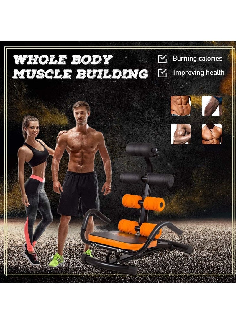 Laperva - Abdominal Trainer, Incline Ab Rocket Exerciser Height Adjustable, for Crunch Sit-up Exercise Abdominal Workout - Image 1