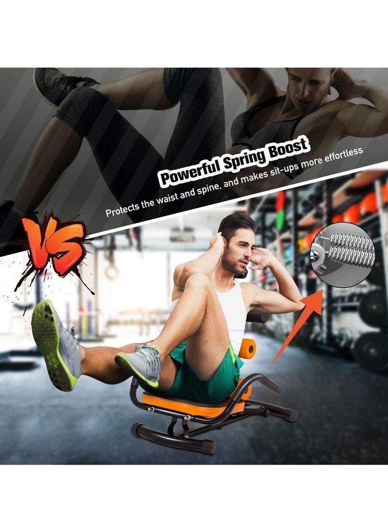 Laperva - Abdominal Trainer, Incline Ab Rocket Exerciser Height Adjustable, for Crunch Sit-up Exercise Abdominal Workout - Image 1