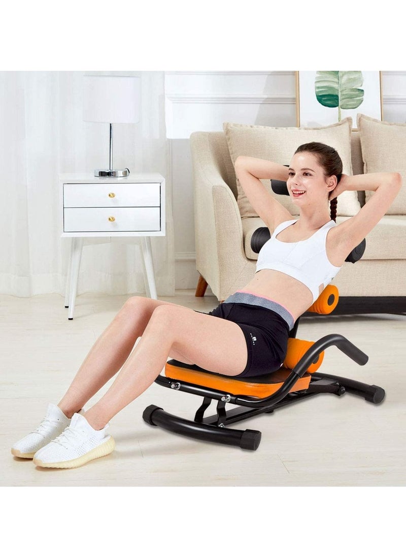 Laperva - Abdominal Trainer, Incline Ab Rocket Exerciser Height Adjustable, for Crunch Sit-up Exercise Abdominal Workout - Image 1