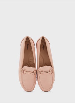 Ginger Trim Detail Moccassin  - Image 4
