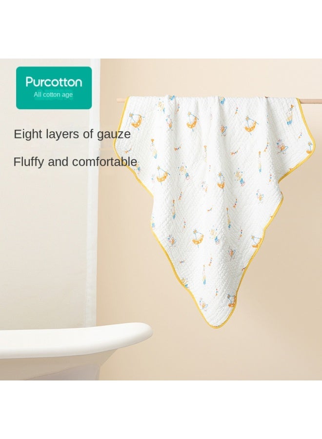 purcotton Layer Thick】100% Baby Washcloth Gauze Towel, Soft And Absorbent Bath Towel For Infants And Children - Image 2