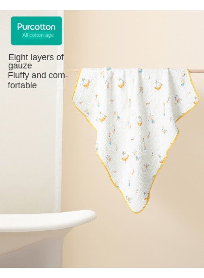 purcotton Layer Thick】100% Baby Washcloth Gauze Towel, Soft And Absorbent Bath Towel For Infants And Children - Image 1