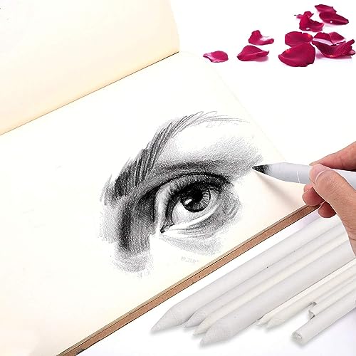 Qatalitic 6 pcs. Blending Stumps, Tortillions Paper Art Blenders, Charcoal Sketch Drawing Tools for Students, Artists and Professionals - Image 5