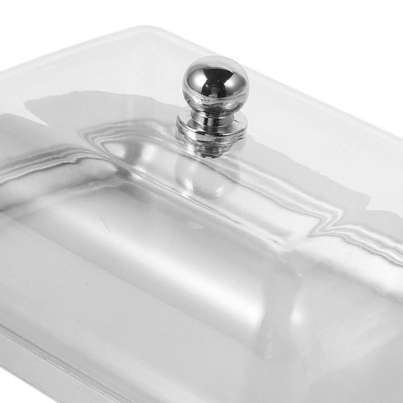 Stainless Steel Butter Dish With Lid Refrigerator Container For Cheese And Kitchen Storage - Image 4