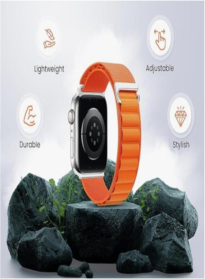 PROMASS Watch Ultra Smart Watch with Aluminum Body Orange - Image 3