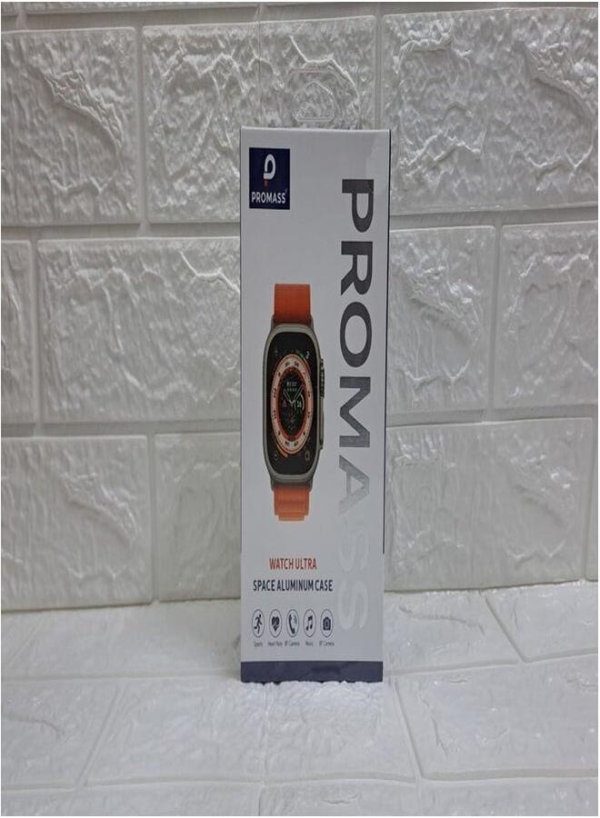 PROMASS Watch Ultra Smart Watch with Aluminum Body Orange - Image 5