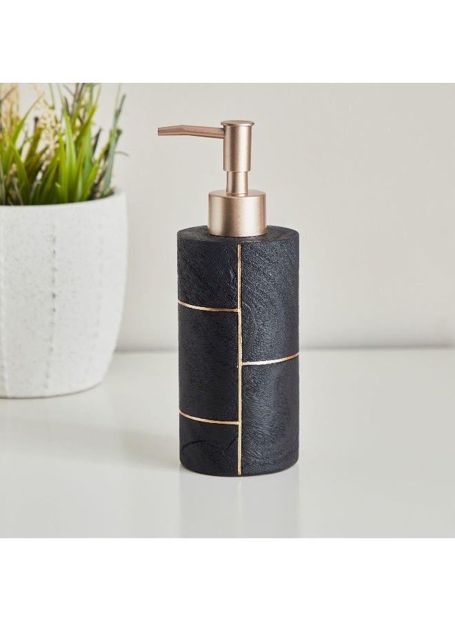 Home Box Luxe Soap Dispencer 7 x 19.5 x 7 cm - Image 1