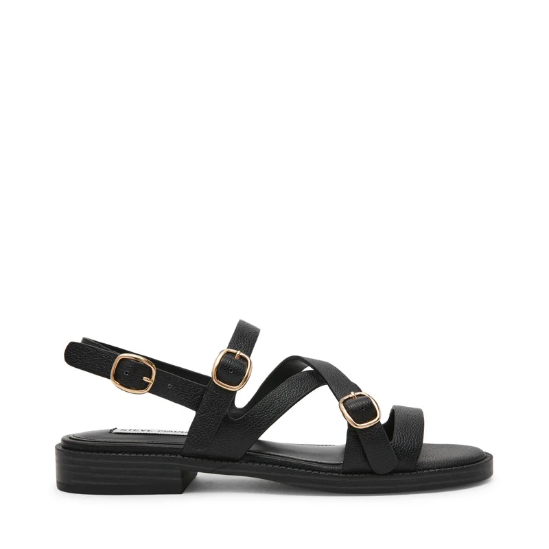 ستيف مادن Isela Black Women's Sandals