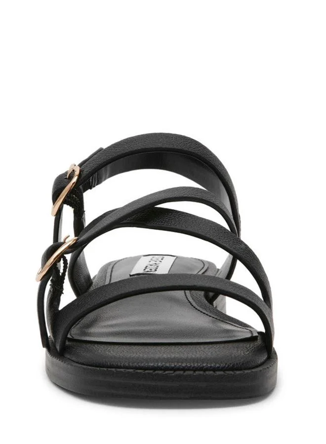 Steve Madden  Isela Black Women's Flat-Casual Sandals for Women | Best Price UAE